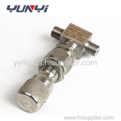 gas needle control valve