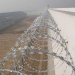 High security galvanized razor wire fitting fence or wall