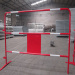 Galvanized temporary fence Crowd control barriers Powder coating temporary fence Crowd control fence