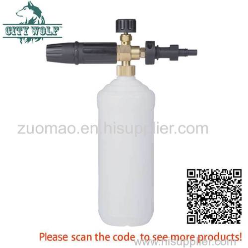 City Wolf car washer snow foam lance soap bottle for Makita Interscol AR Micheline high pressure washer