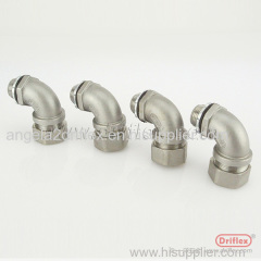 Stainless Steel Material 90d Liquid-tight Conduit Fittings from Driflex