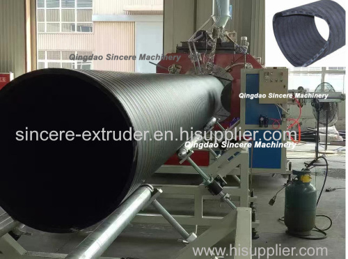 Doule-wall Spirally wound pipe manufacturing machinery