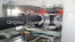 High-speed Double-wall Corrugated Pipe Extrusion Making Machine