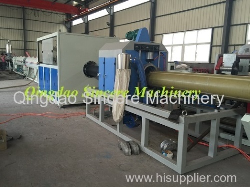 High-density polyethylene black or yellow jacket pipe extrusion production line