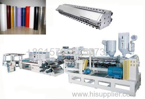 PP PE ABS PC PET PS GPPS plastic sheet extruder machine