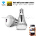 wifi light bulb camera 360 degree fisheye panoramic camera