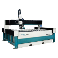 1500*2500mm 5 axis water jet cutting machine for marble medallion stainless steel wood foam