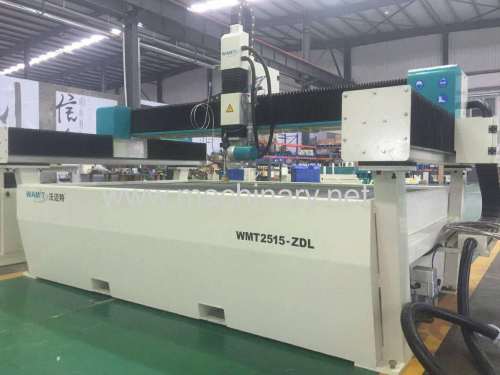 1500*2500mm CNC water jet cutting machine for glass/ rubber/marble mosaic/plastic/metals