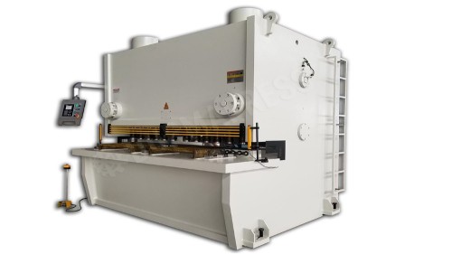 CNC control QC11K-8X2500mm hydraulic guillotine shear machine sheet metal cutting shearing machine