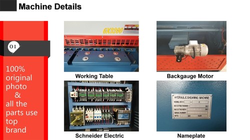 swing beam steel plate cutting machine/cnc hydraulic steel shearing machine