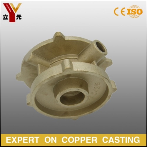 Casted CuZn40 brass parts for high voltage bushings