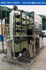 2000L/H reverse osmosis system water purification machine