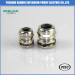 watertight industrial brass nickel planted cable gland