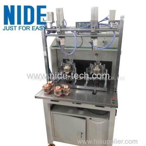 BLDC external rotor coil winding machine
