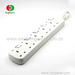 250v UK 5 outlet power strip