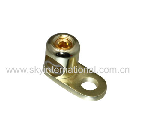 High Quality Gold Plated 0 Gauge Ground Terminal Car Audio Parts