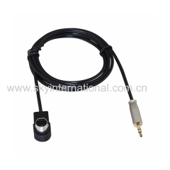 AUX Cable For JVC KS-U58 3.5MM Input iPOD MP3 U57 U29 Arsenal Metal Plug