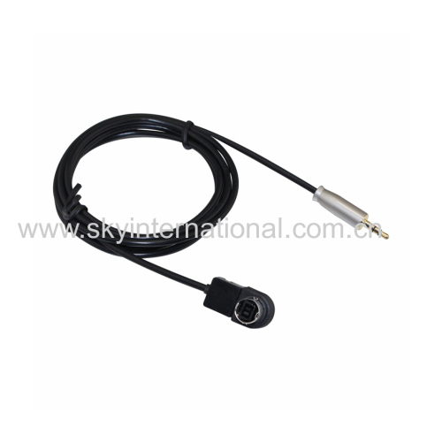 AUX Cable For JVC KS-U58 3.5MM Input iPOD MP3 U57 U29 Arsenal Metal Plug