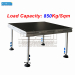 Decent 4x8 Acrylic Riser Folding Adjustable Cheap Aluminum Crystal Wedding Used Portable Staging Retractable Stage Platf