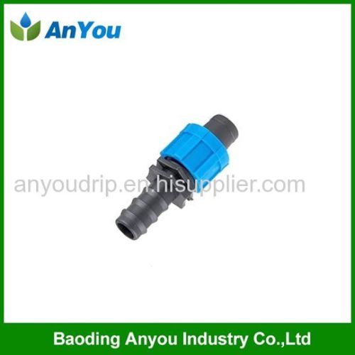 16mm barbed coupling for drip tape