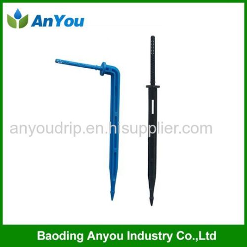 Bend drip arrow for irrigation