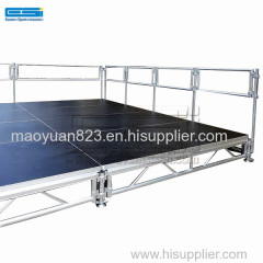 Cheap Aluminum Outdoor Event Concert Dance Exhibition Light Used Mobile Portable Stage Platform For Sale