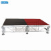 Cheap price 4x4 aluminium adjustable height carpet catwalk small portable smart decent aluminum wedding stage platform
