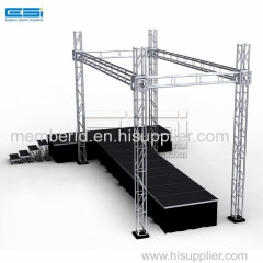 China supplier aluminum spigot outdoor stage light event design concert roof structure truss style