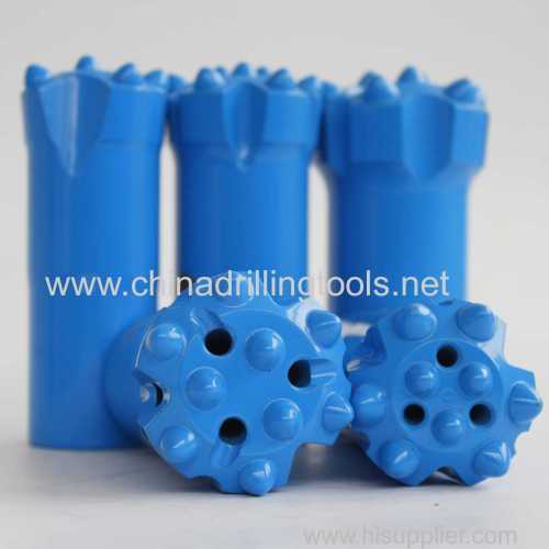 R25 43mm hydraulic thread carbide button drill bits