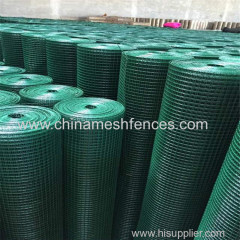 China Manufacturer Galvanized Wire Mesh in Roll and Panel PVC Coated Welded Wire Mesh for Protection Fence