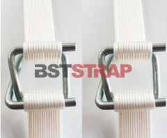 25mm High tenacity polyester composite cord strap for cargo lashing