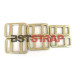 30mm Metal Buckle Forged Strap Buckles For Woven Strapping