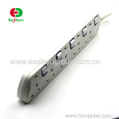 5 outlet power strip with individual switch