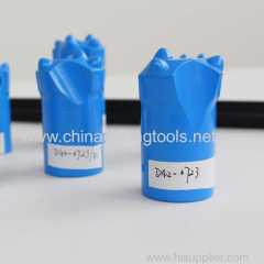 Rock Drill Taper Button Bit Tunneling 40mm Drill Bits