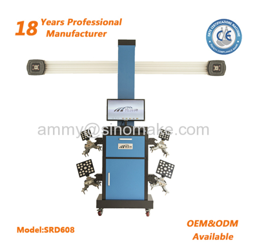 Blue Color 3D Wheel Alignment Machine with CE Certificate