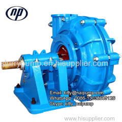 Metal & Rubber Liner Horizontal Slurry Pump