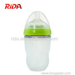 250ml Eco-friendly Silicone Feeding Bottle