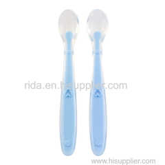 Easy to Use Soft Silicone Feeding Spoon