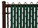 CHAIN LINK FENCE WITH SLAT