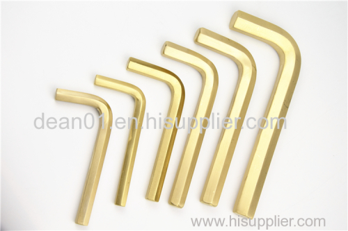Non Sparking Allen Key Wrench Spanner beryllium copper