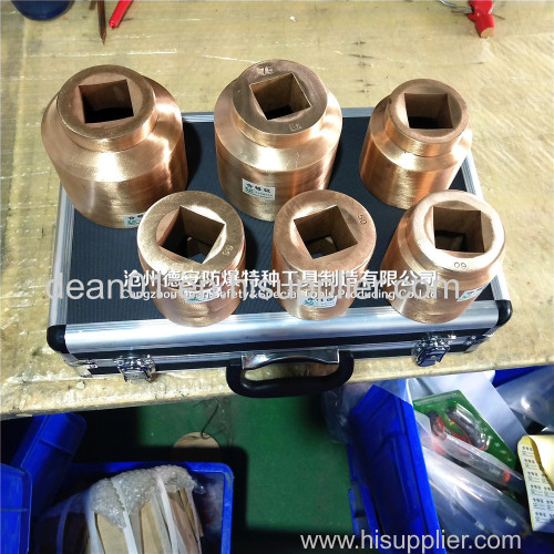 Non Sparking Socket Wrench Aluminum Bronze anti magnetic BECU