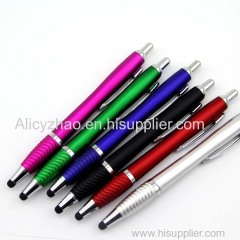 Metal Clip Pull Out Banner Ball Pen Customized Banner Pen