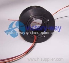 Waterproof Hallow Shaft Slip Ring for Marine Vessels with Through Hole