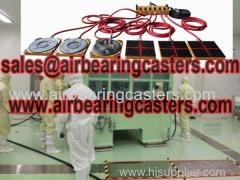 Air bearing movers features and applications