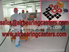 Air bearing movers features and applications