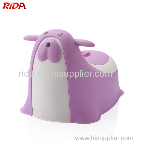 Comfortable Ergonomic Design Sea lion Baby Potty Chair