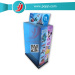 Retail promotion cardboard floor display stand carton display shelf paper display rack