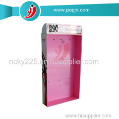 POS POP advertising cardboard paper floor display stand for toothpaste