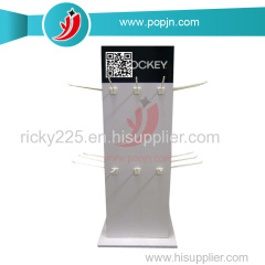 Custom Cardboard Display Stand Corrugated Cardboard Display Rack Floor Display Shelf Unit