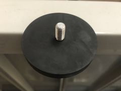 Super n52 neodymium rubber coated magnets for sale